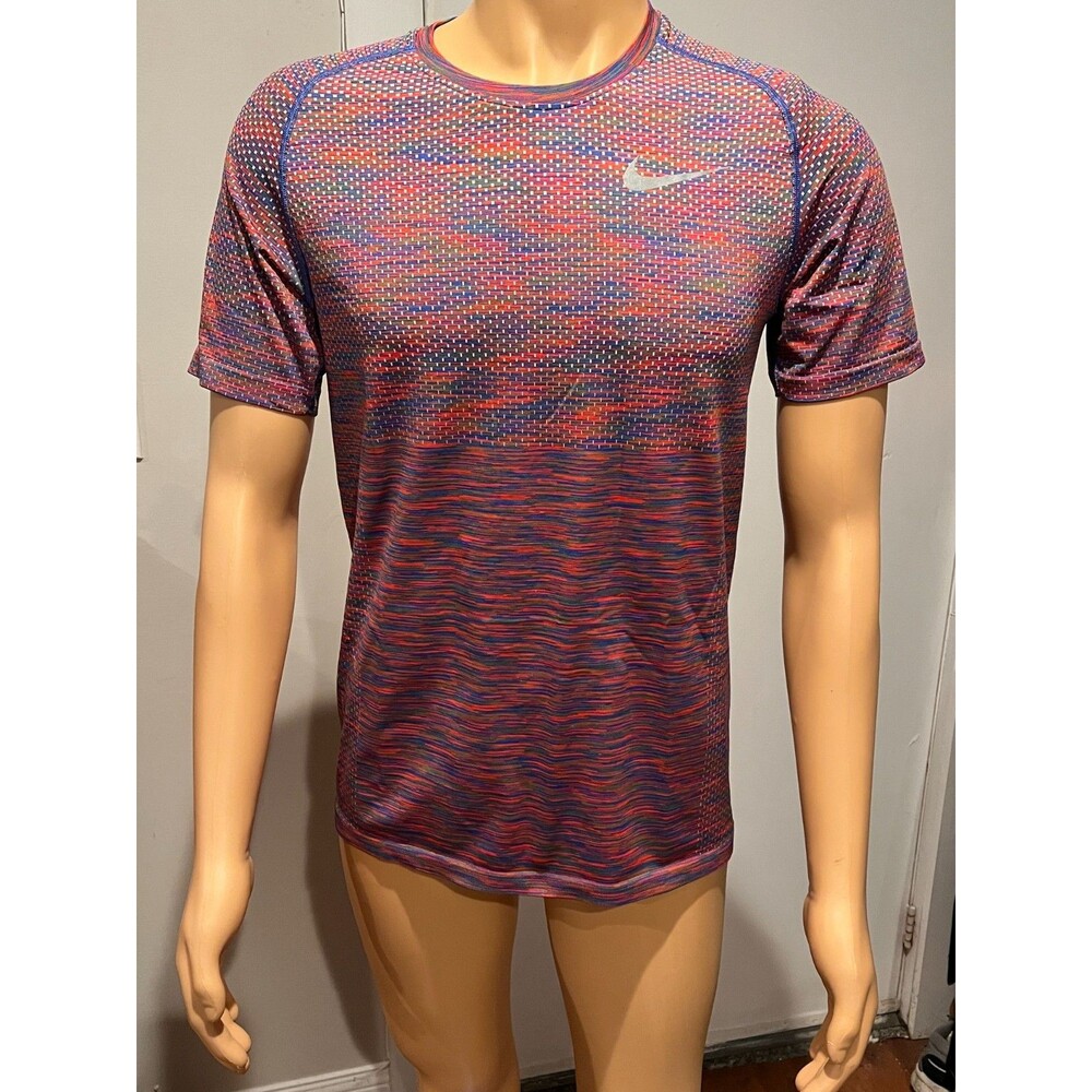 Nike Dri-Fit Knit Running T-Shirt 833562-387 (L) EUC RareE!!
